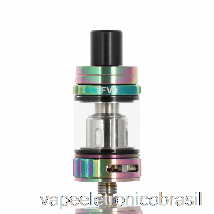 Vape Recarregável Smok Tfv9 Mini Tanque Arco-íris